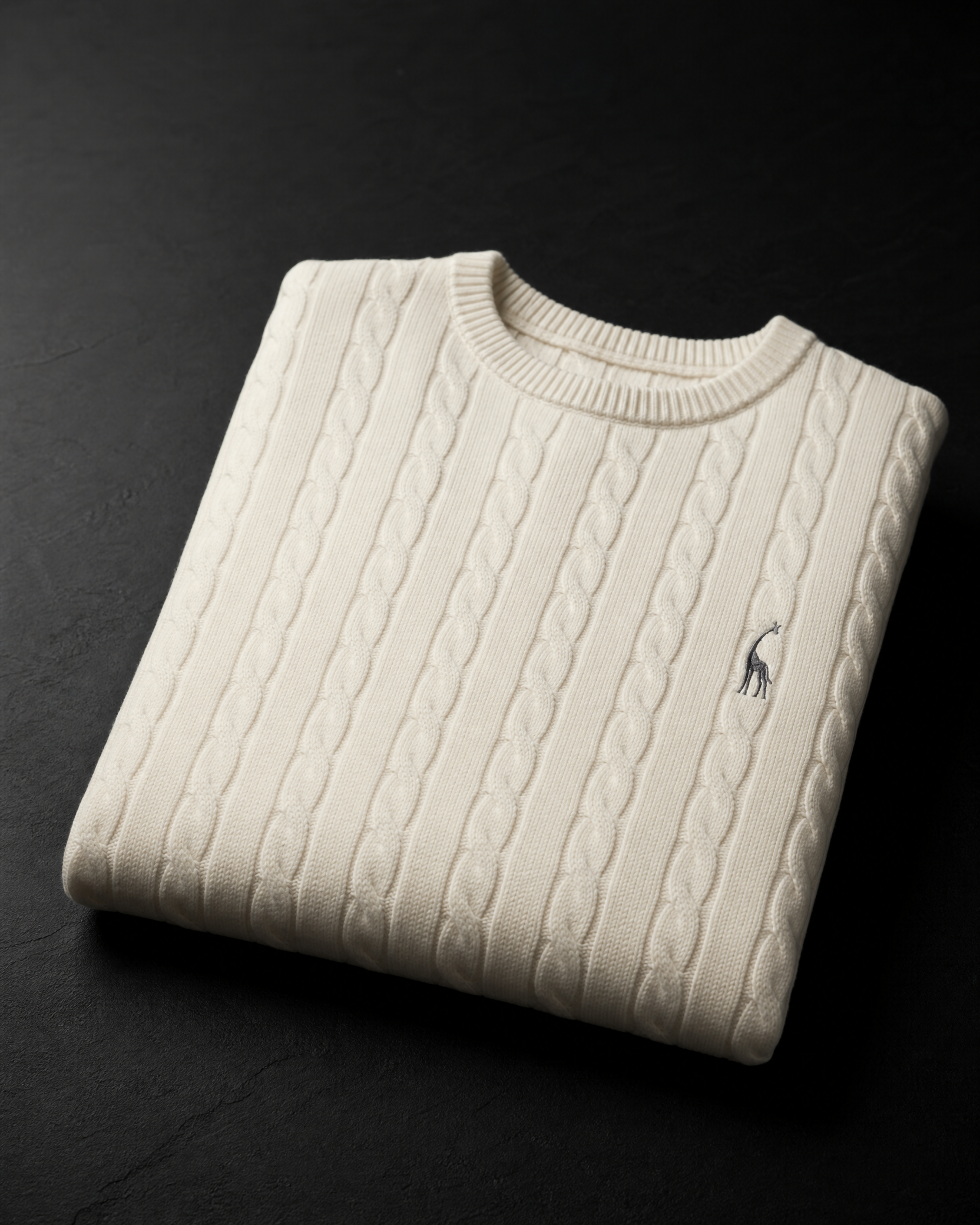 Cable-Knit Sweater