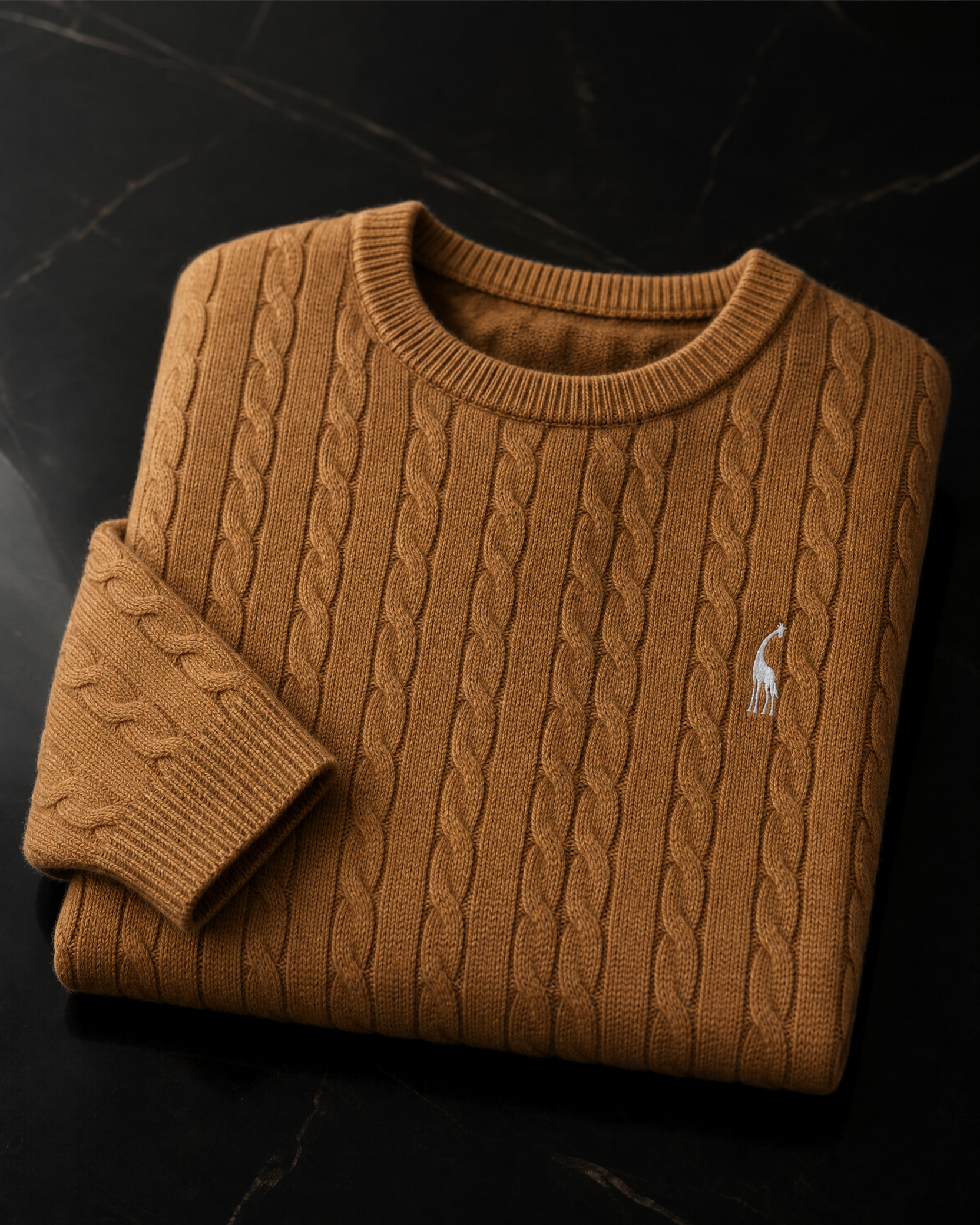 Cable-Knit Sweater