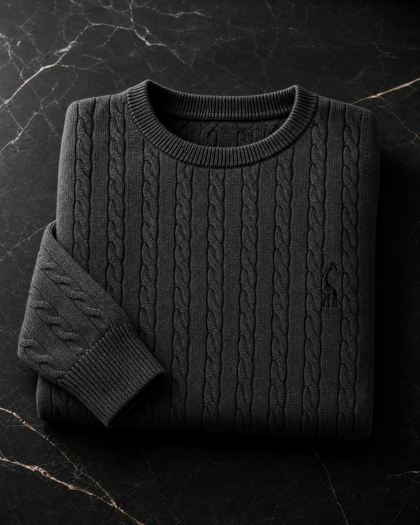 Cable-Knit Sweater