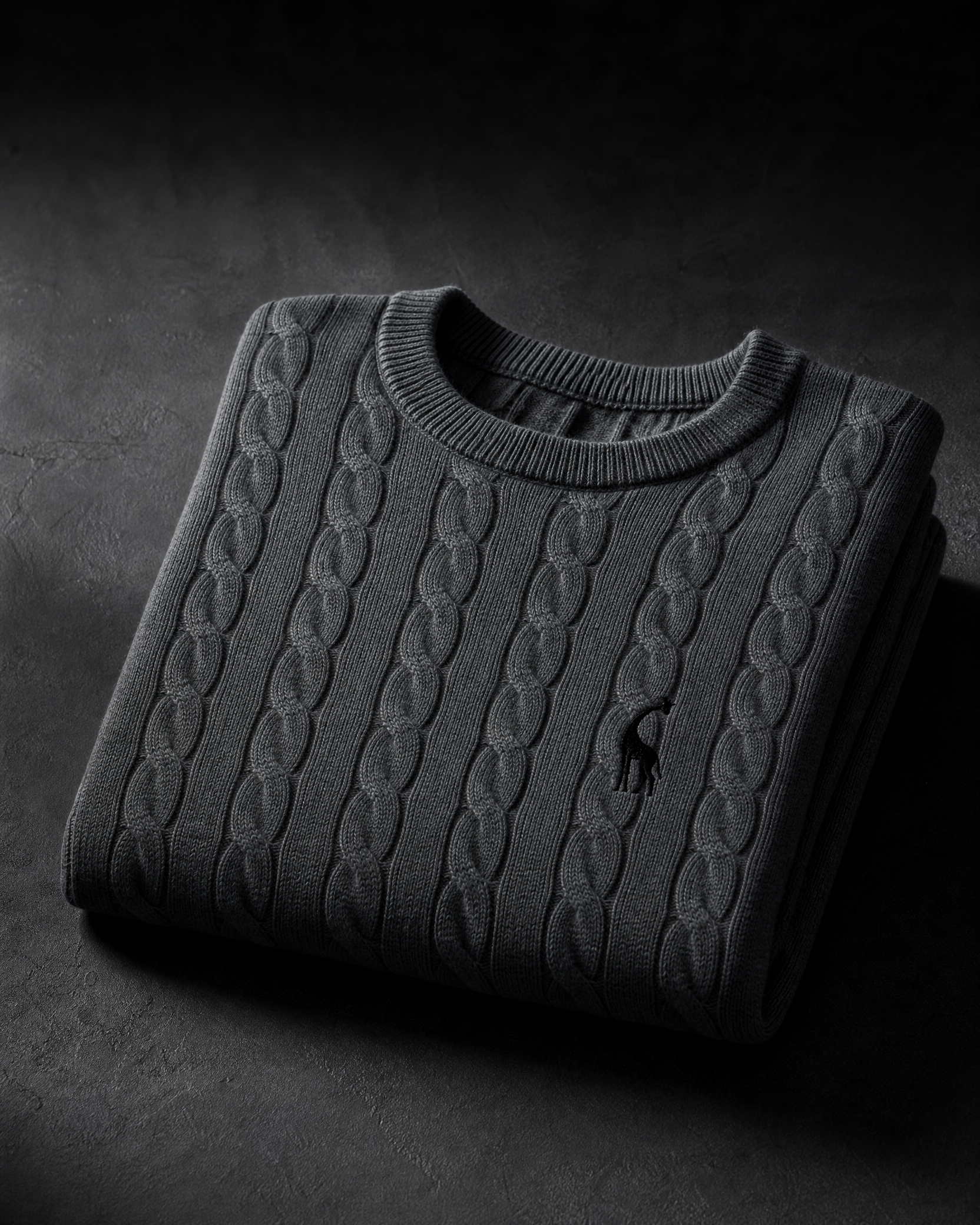 Cable-Knit Sweater