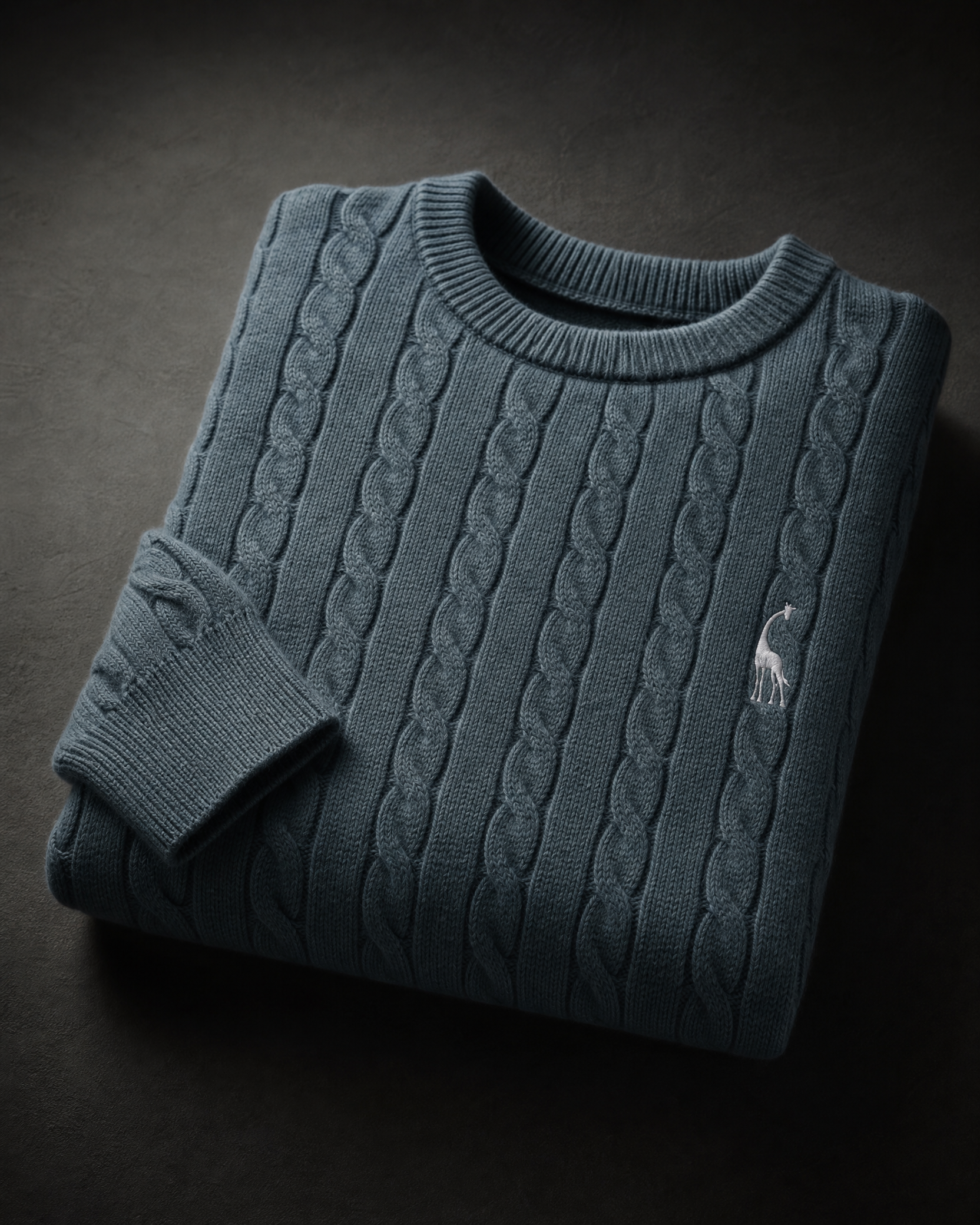 Cable-Knit Sweater