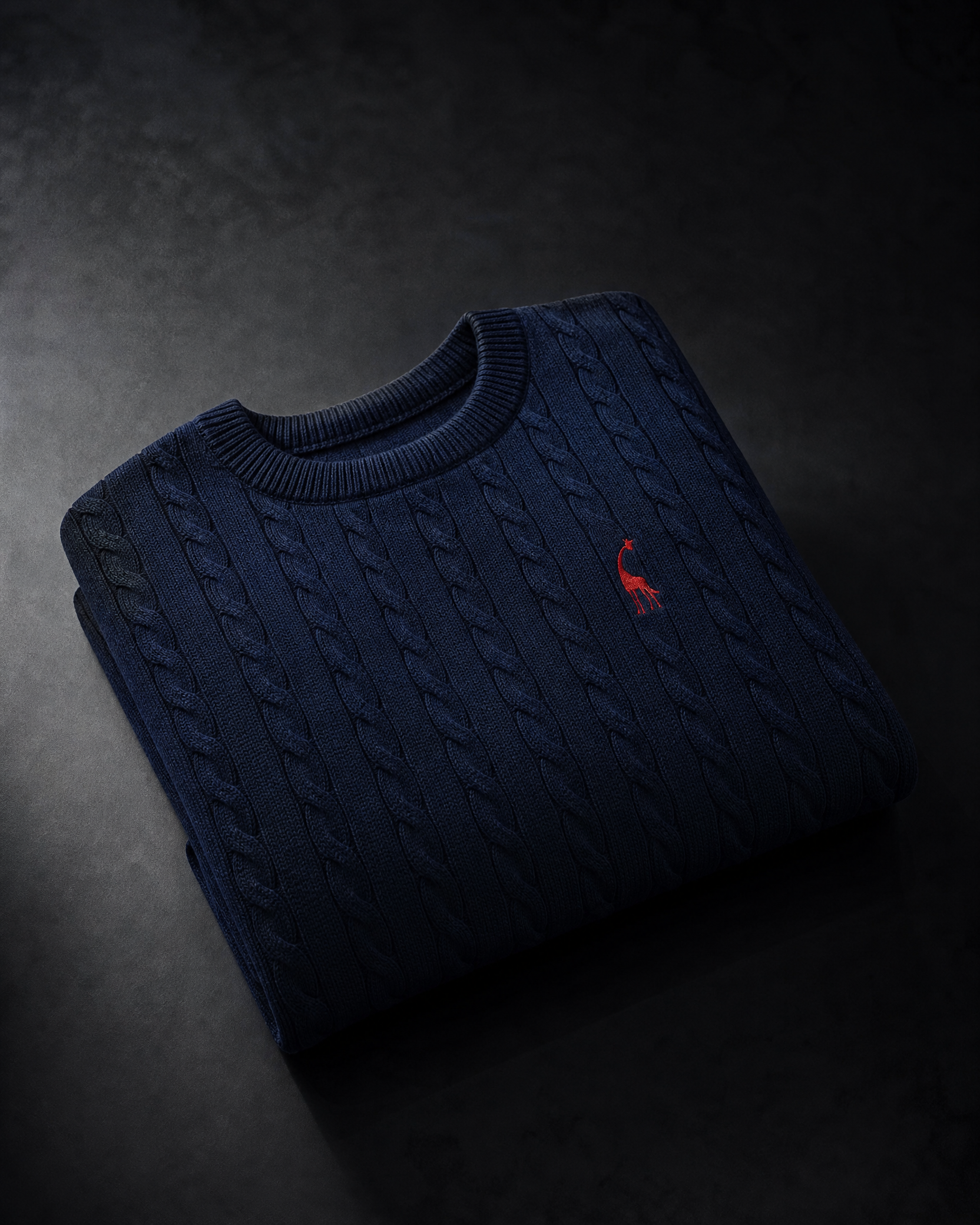 Cable-Knit Sweater