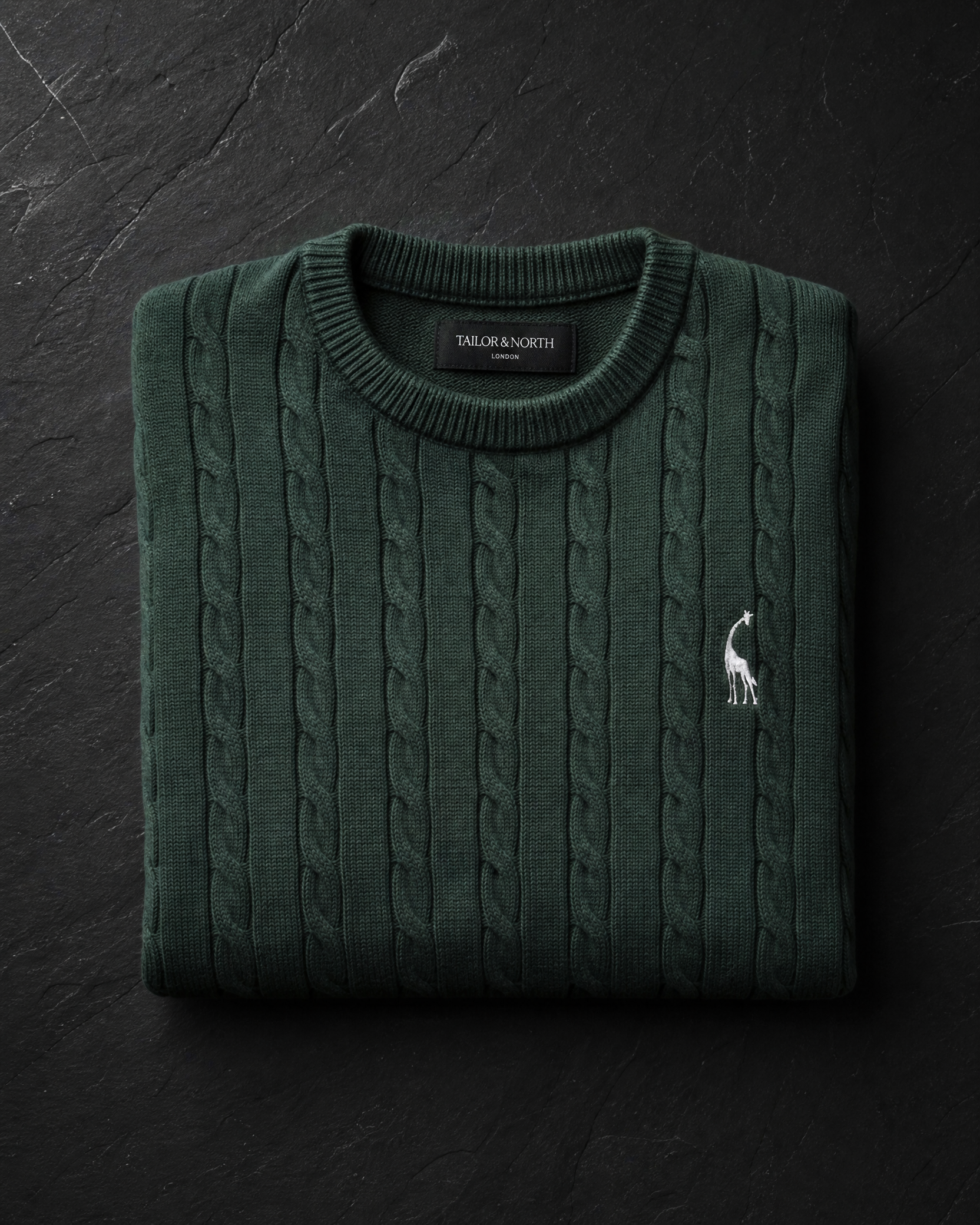 Cable-Knit Sweater