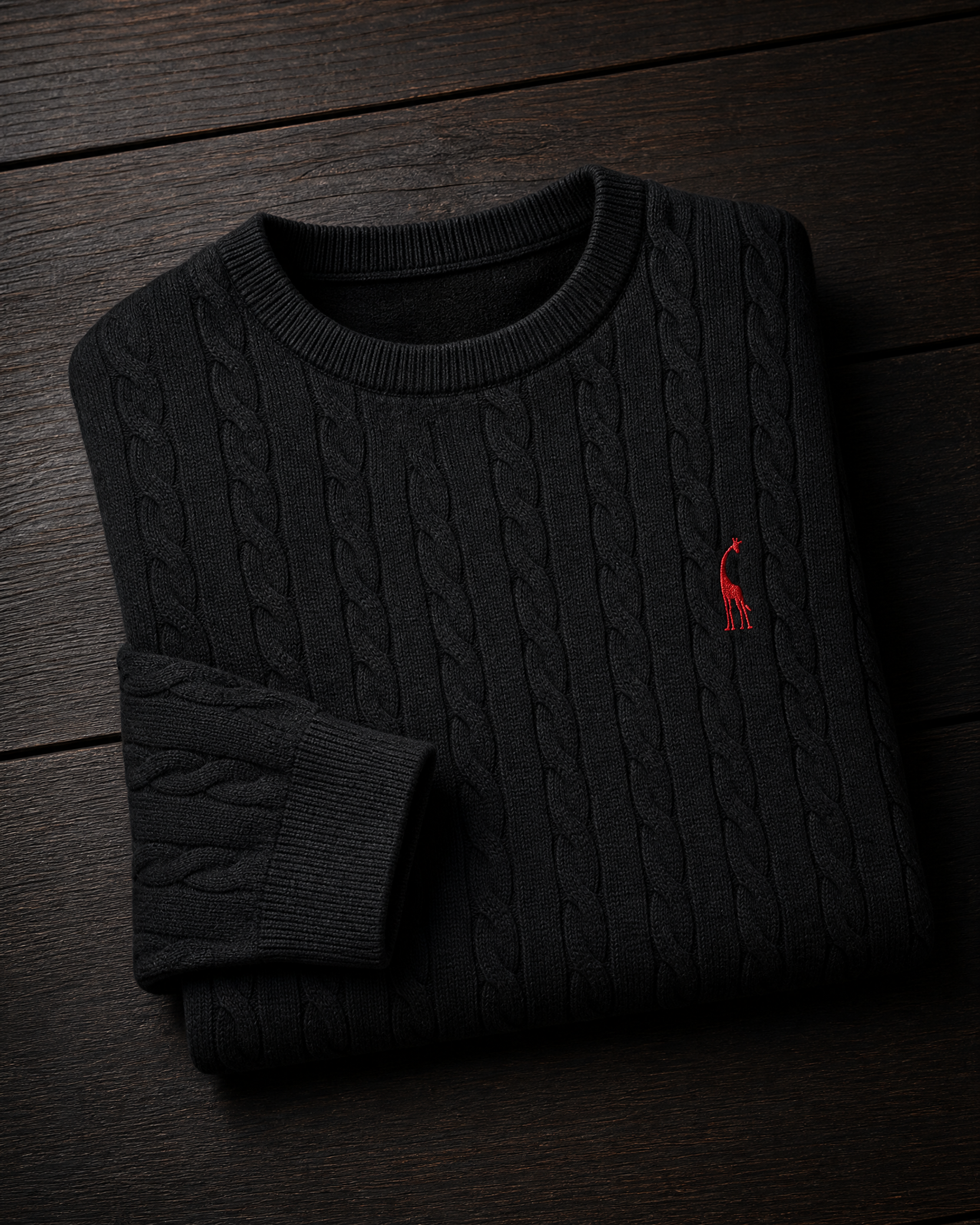Cable-Knit Sweater