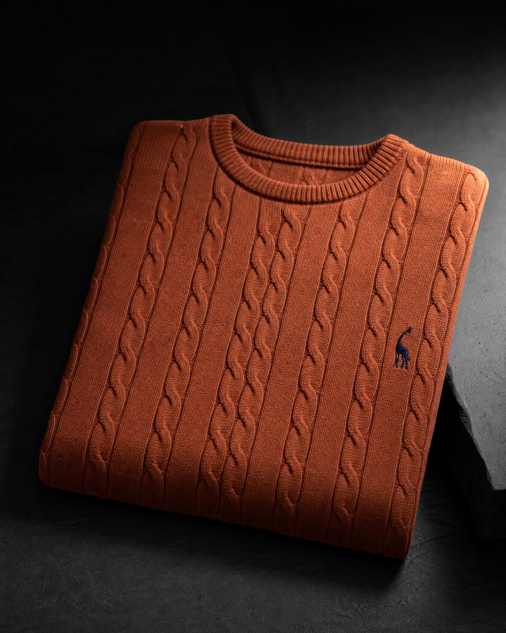 Cable-Knit Sweater
