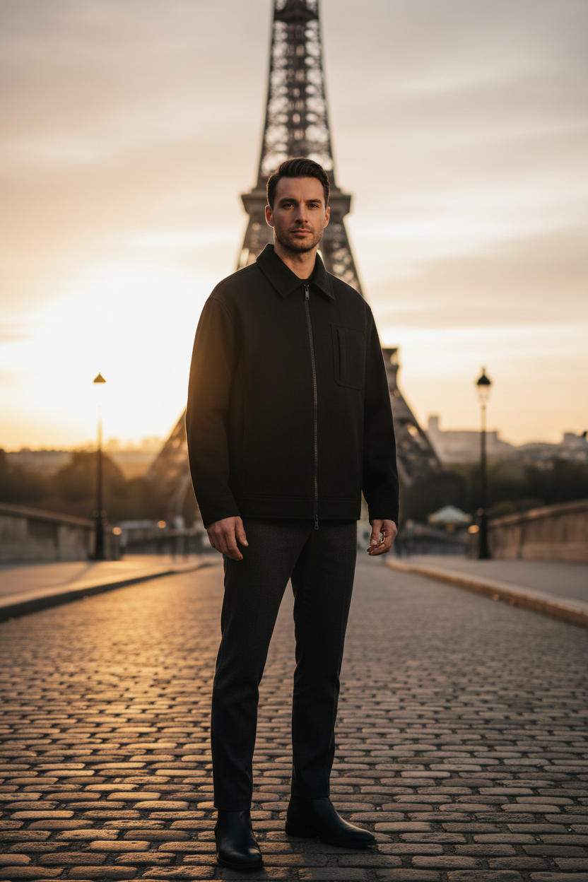 Black Jacket Paris