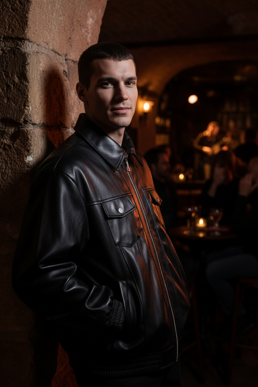 Jazz club close preto