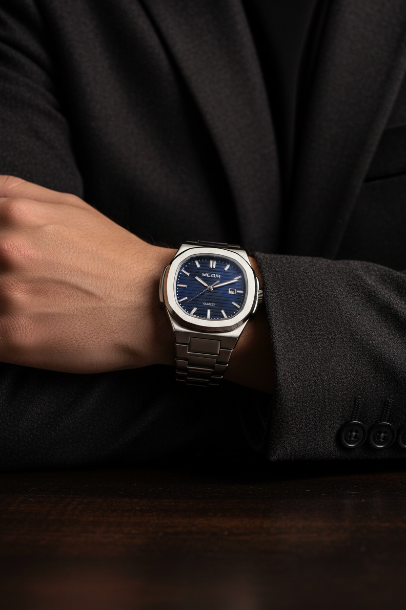 MEGIR Dark Blue Silver – Model