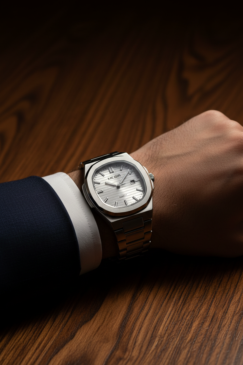 MEGIR White Silver – Model