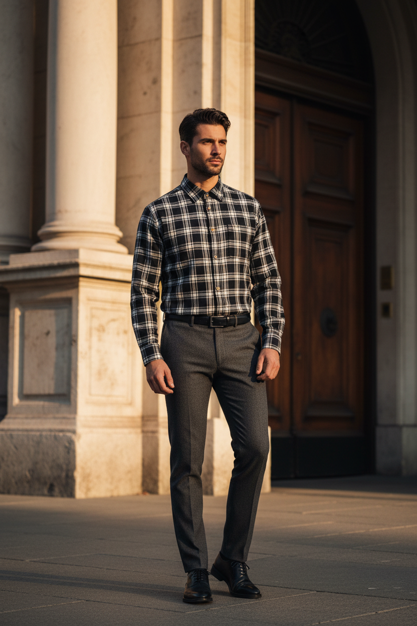 Modelo italiano Milão preto