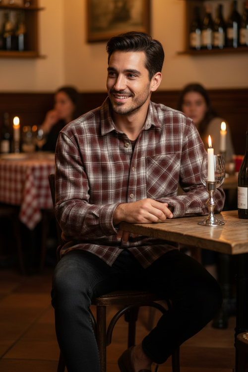 Trattoria italiana vinho